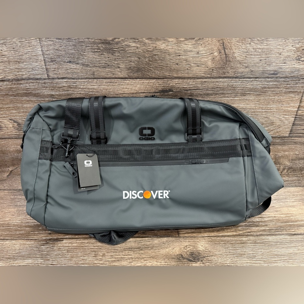 Ogio‎ Commuter Duffel Bag 22" Luggage Black DISCOVER Logo